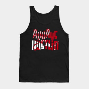 Always Hustling Cardinal Red 3 Tank Top